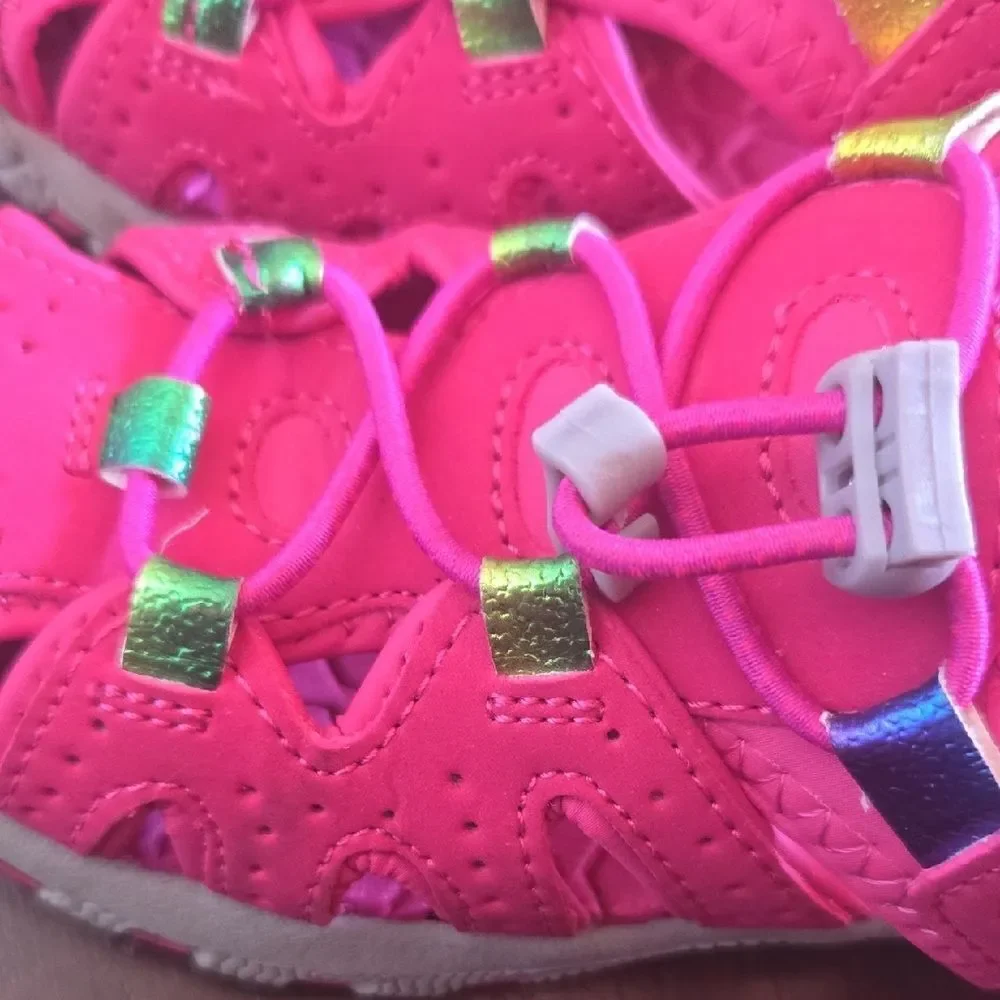 Vibrant Pink Kids Shoes
